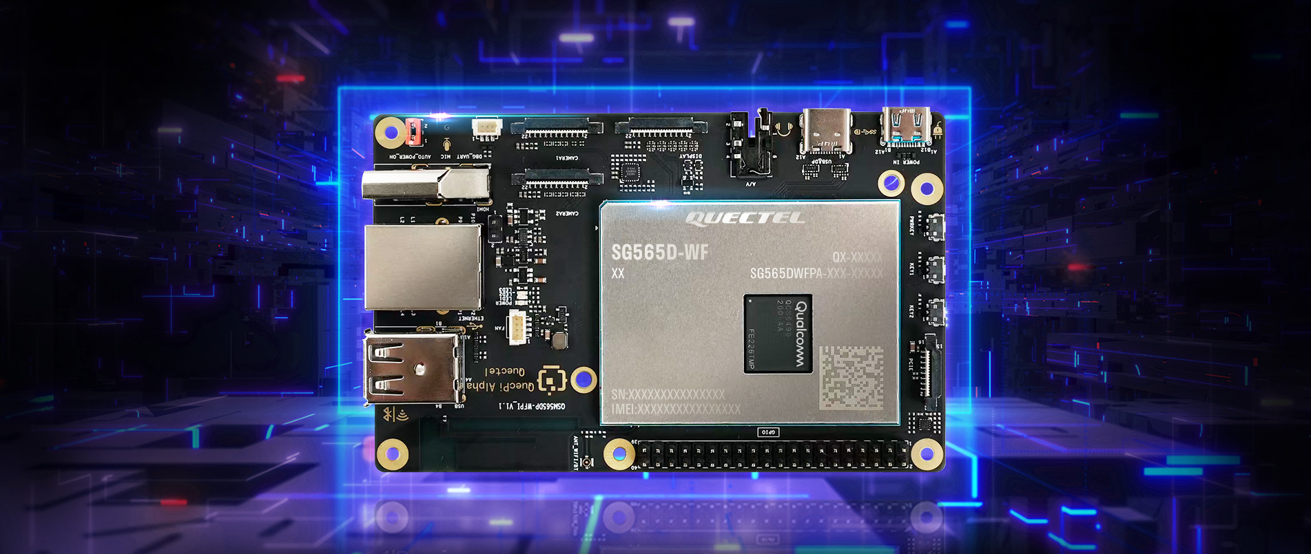 MWC 2025 | bifa必发网址重磅推出支持边缘计算的QuecPi Alpha开源智能生态开发板